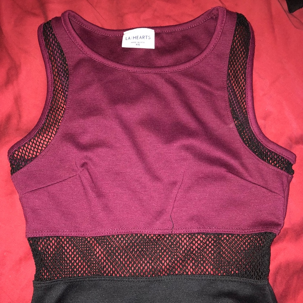 LA hearts dress